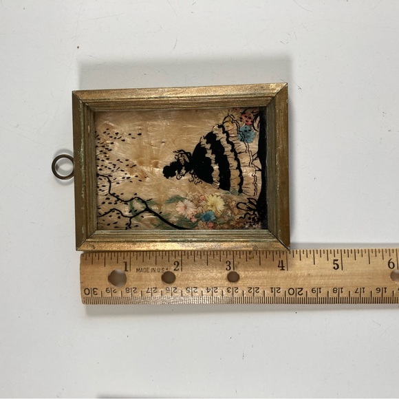 Vintage 1930s Flowercraft Milkweed Silhouette Mini Pictures - Picture 12 of 15